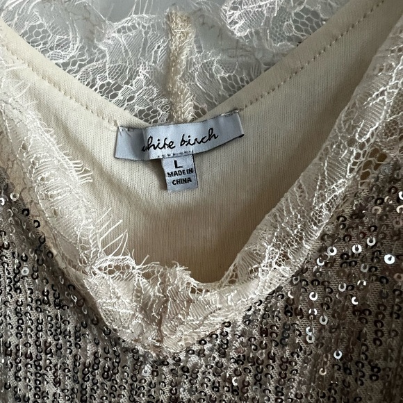 White Birch Heavy Metal Tank Top Large - Picture 3 of 4